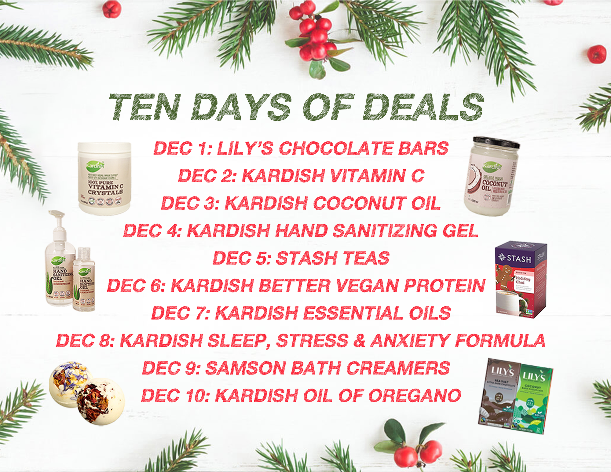 TEN DAYS OF DEALS!