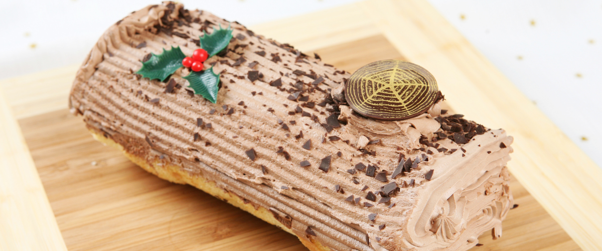 Gingerbread Yule Log Recipe