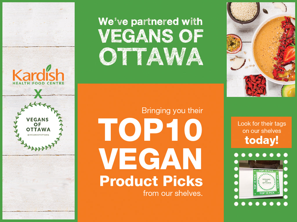 Vegans of Ottawa Top 10 Product Picks