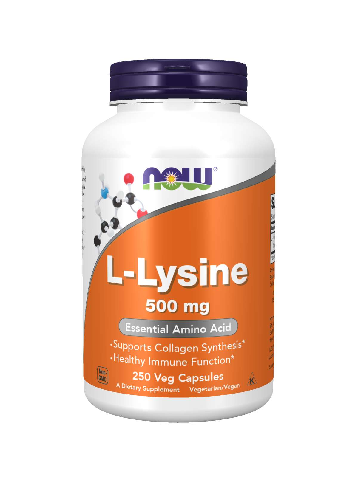 NOW L-Lysine 500mg 100caps