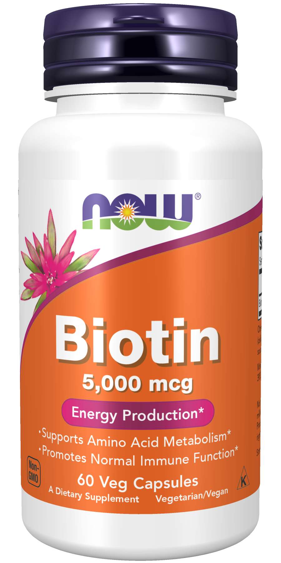 NOW Biotin 5000mcg 60caps