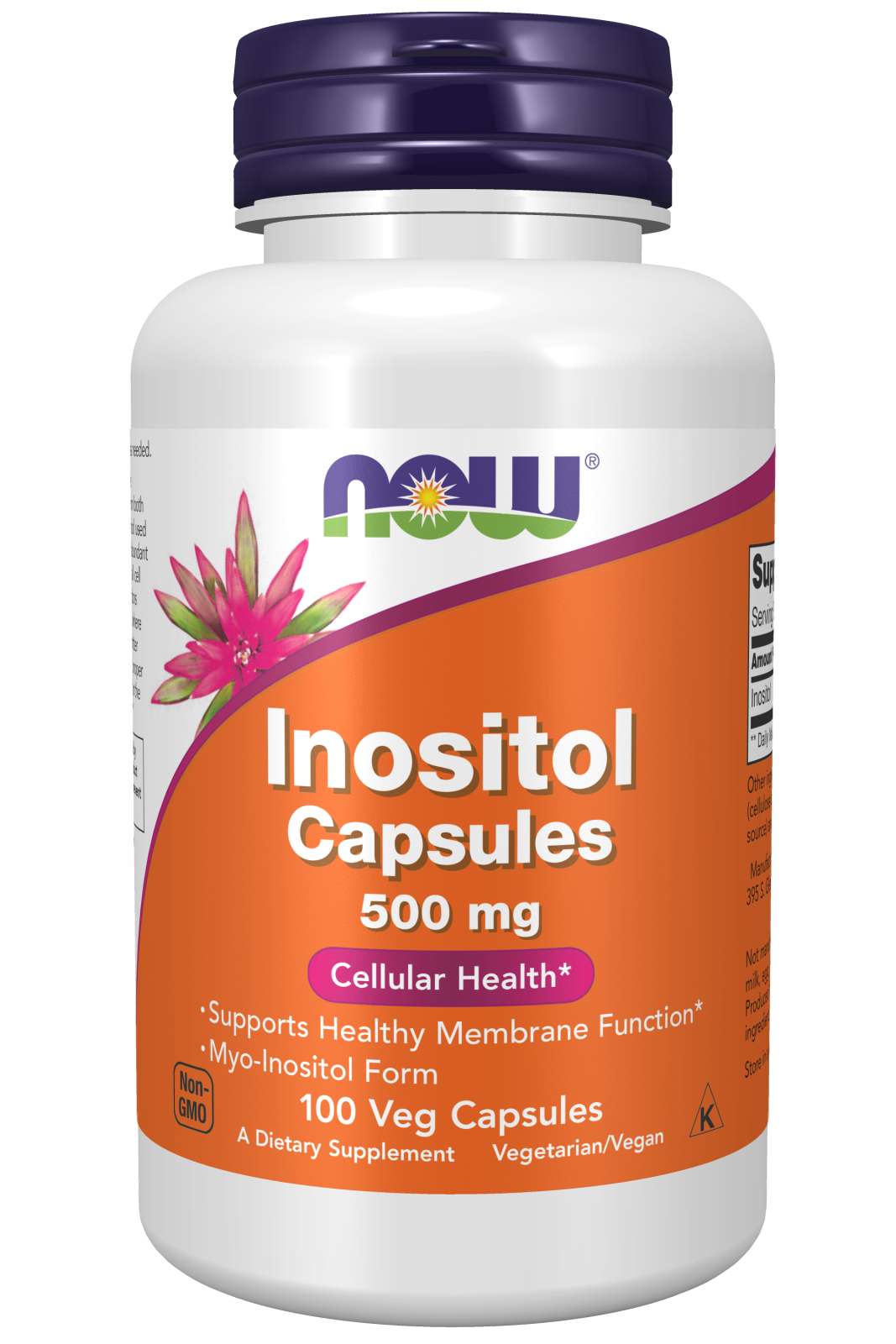 NOW Inositol 500mg 100caps