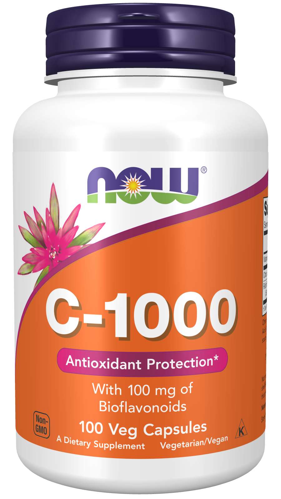 NOW C-1000 w/ 100mg Bioflavonoids 100caps