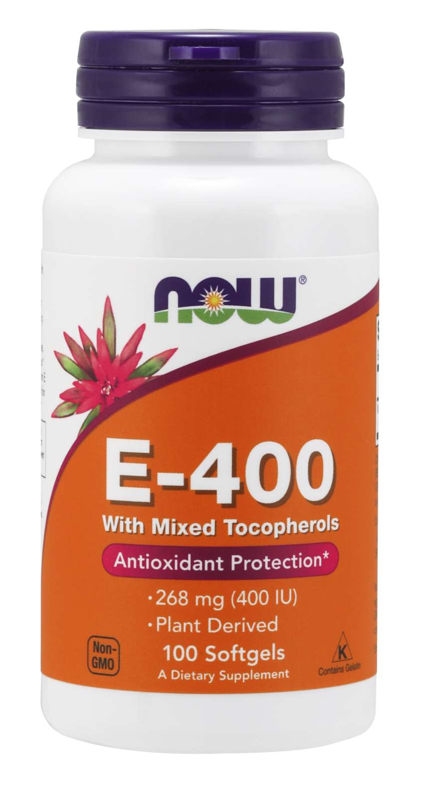 NOW E400IU Mixed Tocopherolsel 100sg