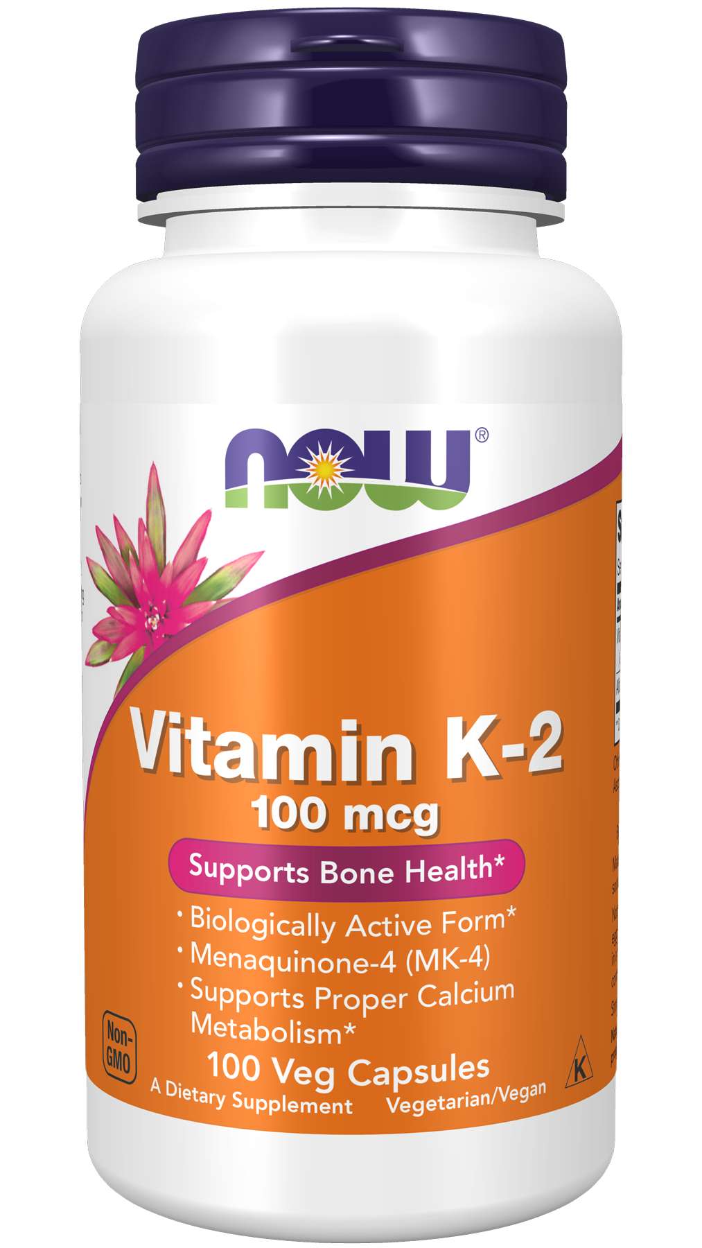 NOW Vit K 2 100mcg 100vcaps