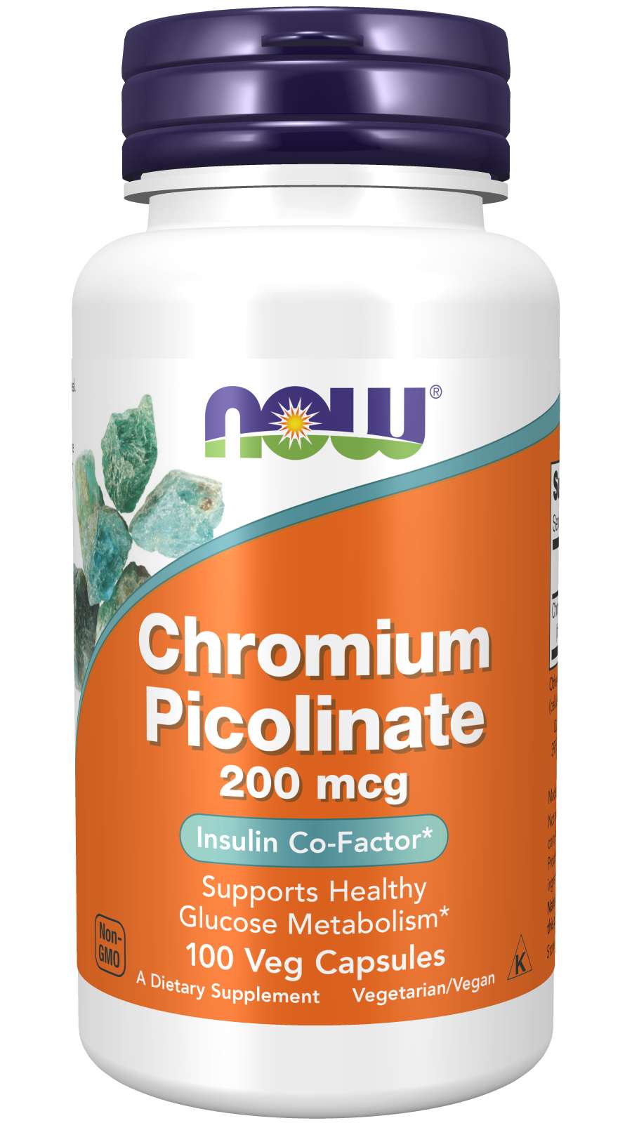 NOW Chromium Picolinate 200mcg 100capsules