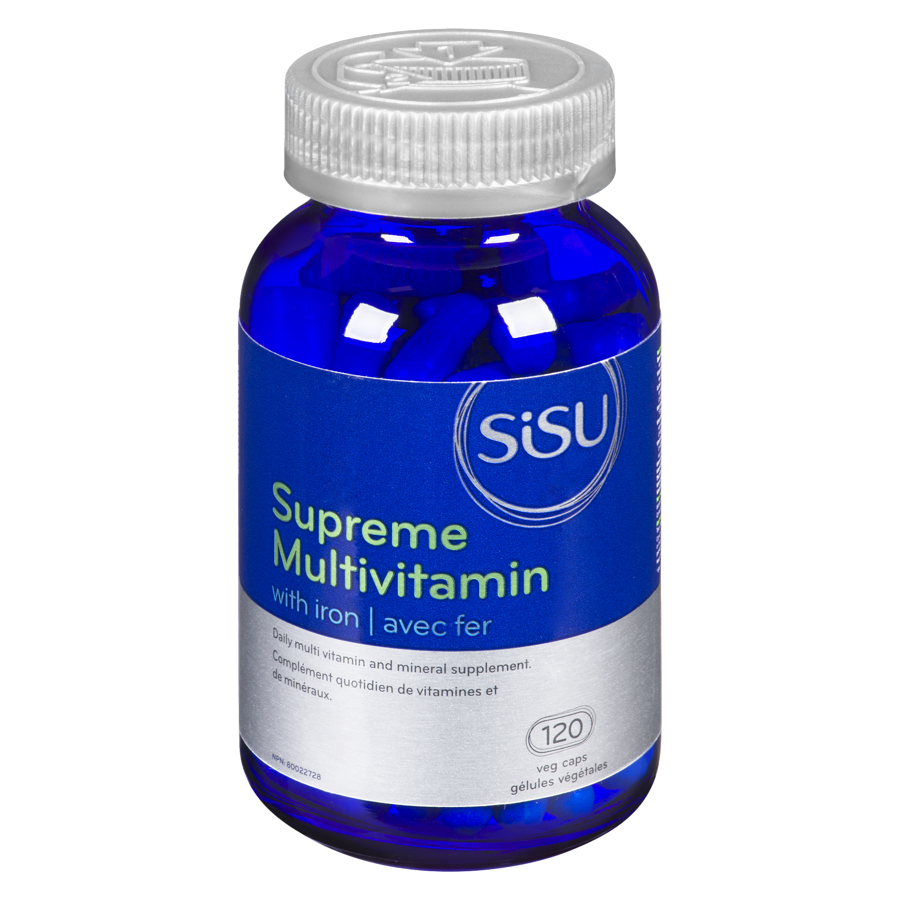 SISU Supreme Multivitamin with Iron 120vcaps