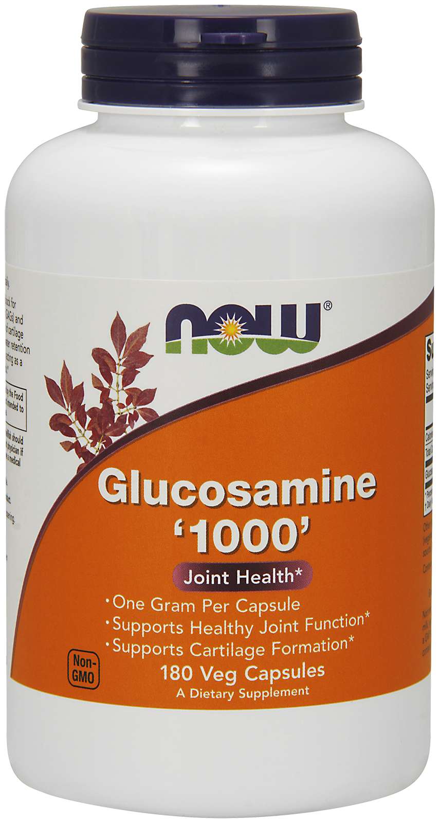 NOW Glucosamine HCL 1000mg 180caps