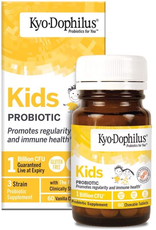 Kyolic Kids Kyo Vanilla Dophilus 45chews