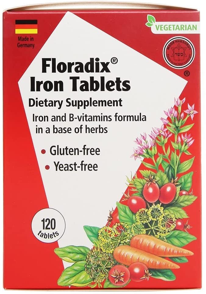 Salus Floradix Iron 120tabs