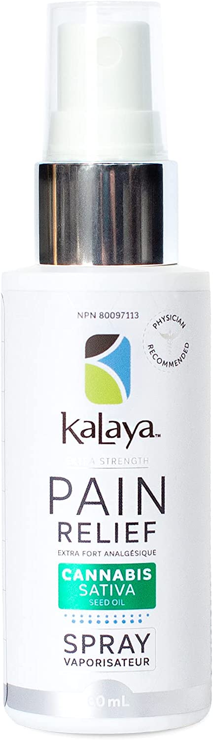 Kalaya Naturals Pain Relief Spray with CS Seed Oil 60ml