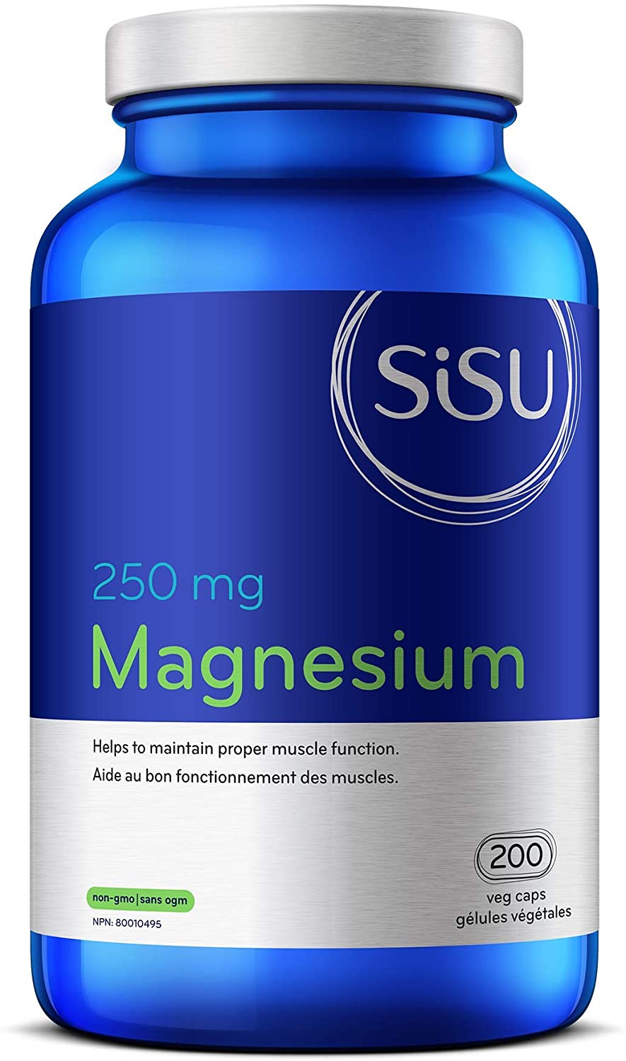 SISU Magnesium 250mg 200caps