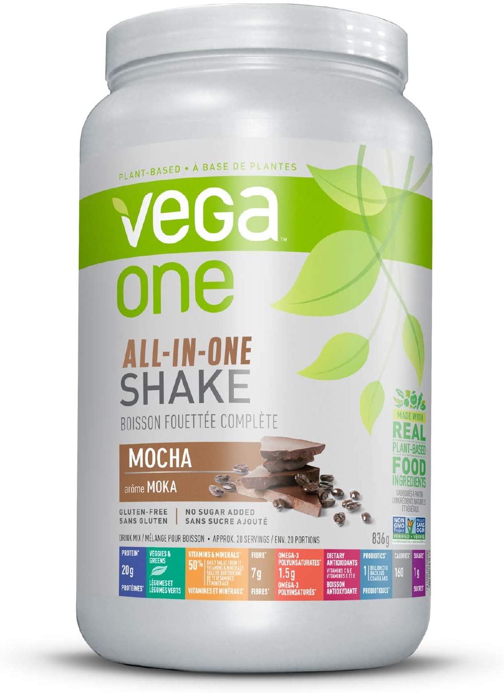 Vega All-In-One Nutritional Shake Mocha 836g