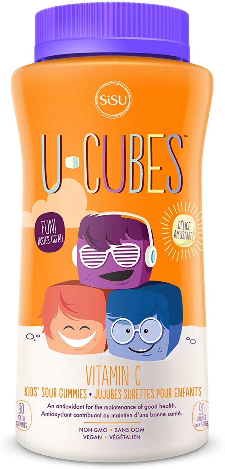 SISU U-Cubes Vitamin C Sour Gummies 90gums