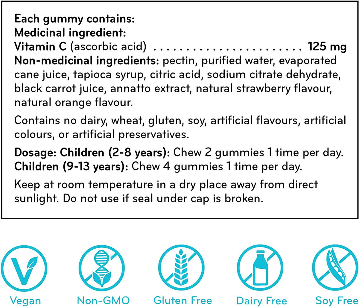 SISU U-Cubes Vitamin C Sour Gummies 90gums