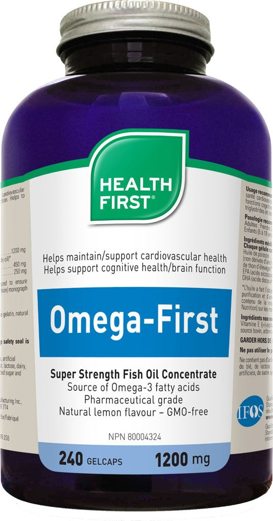 Health First  Omega-First Super Strength Conc.  120cap