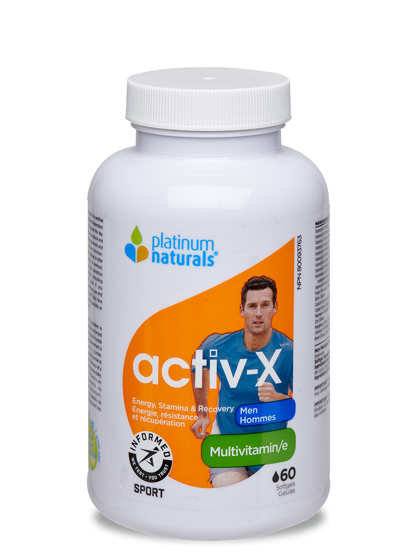 Platinum Naturals Activ-X Men 60ct