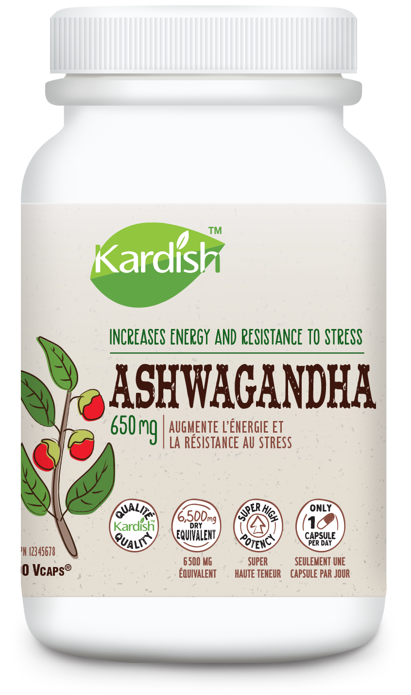 Kardish Ashwagandha 650mg 90vcaps