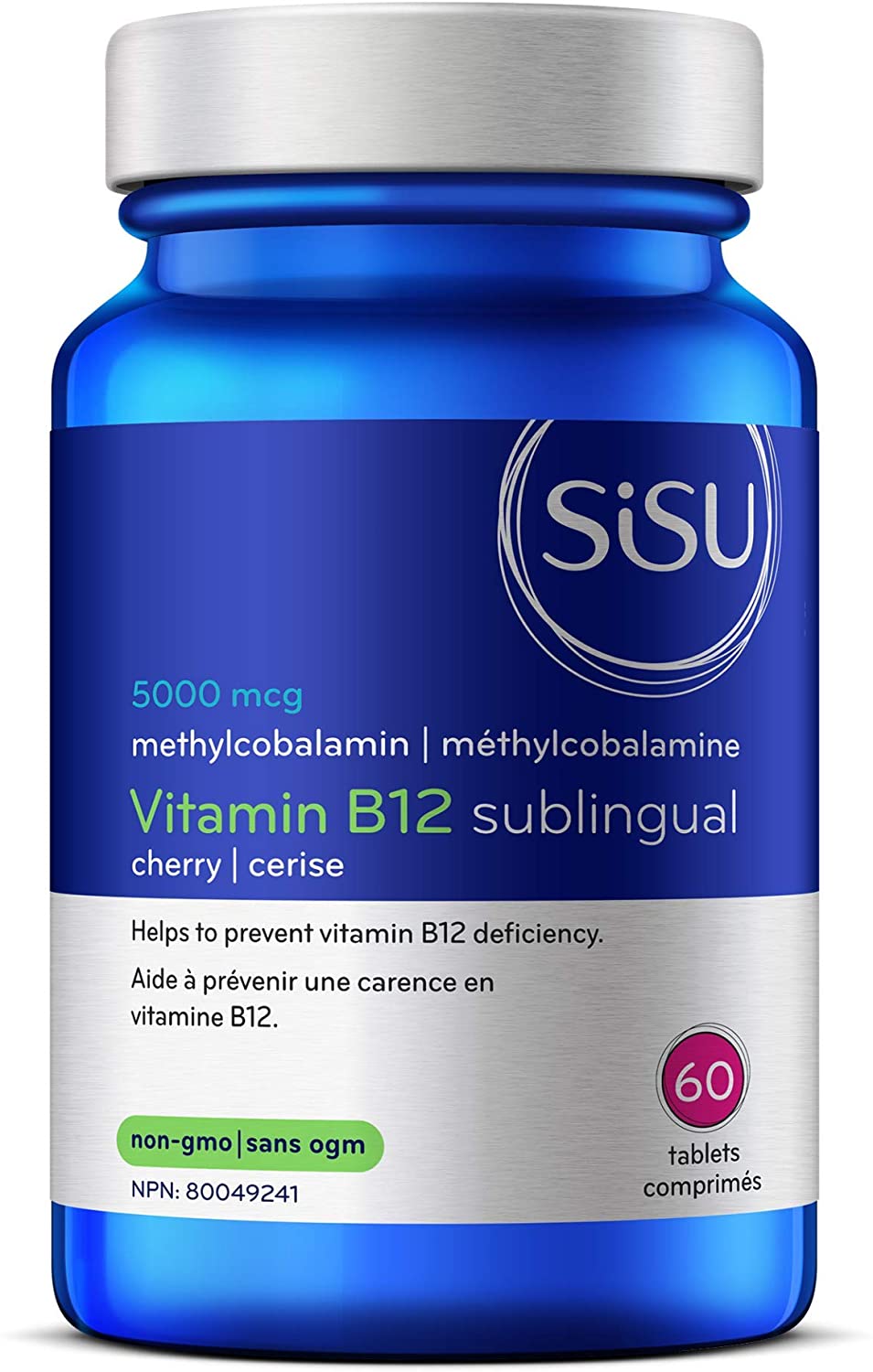 SISU B12 5000 mcg sublingual 60tabs