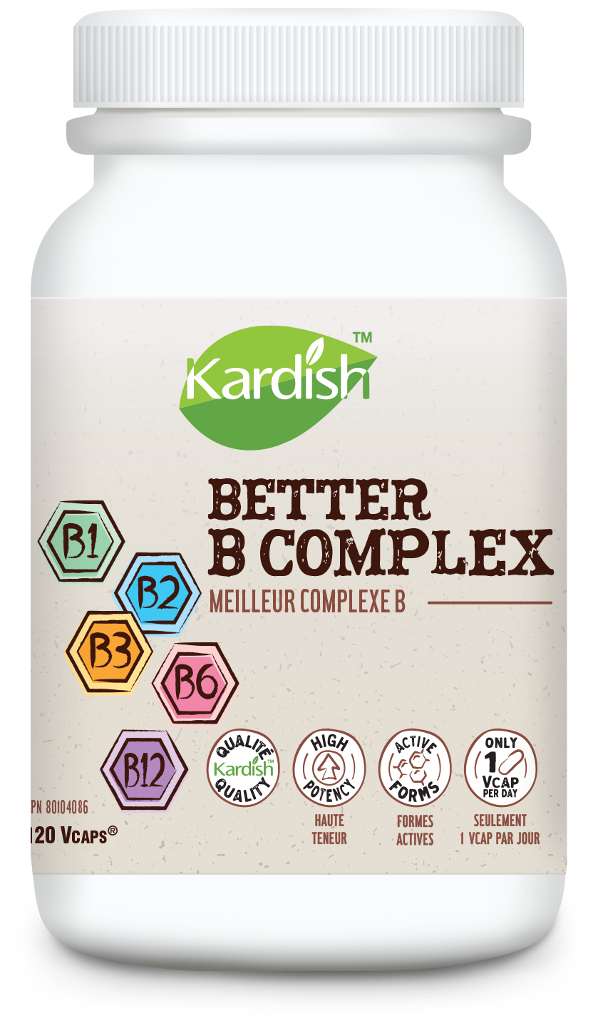 Kardish Better B Complex 120vcaps