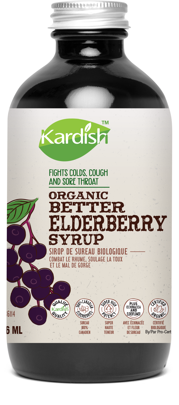 Kardish Better Elderberry Syrup 236ml