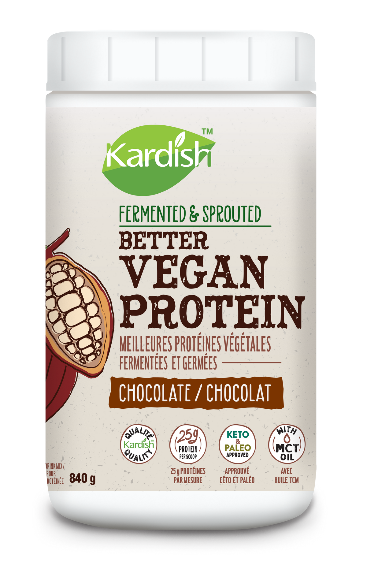 Kardish Better Vegan Protein Chocolate  840g