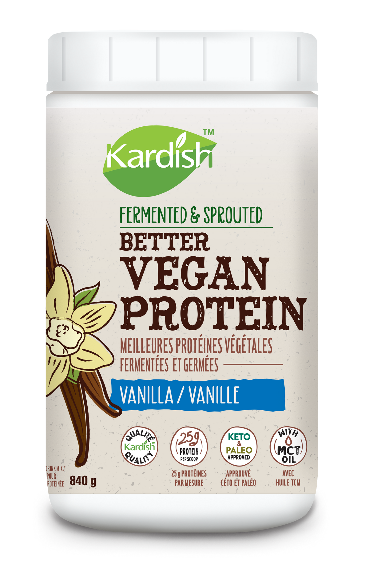 Kardish Better Vegan Protein Vanilla 840g