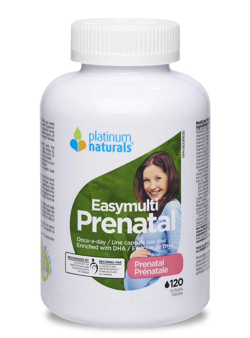 Platinum Naturals EasyMulti Prenatal 120caps