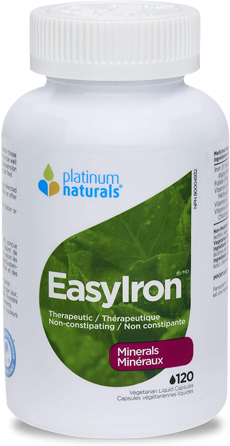 Platinum Naturals Easy Iron 120ct