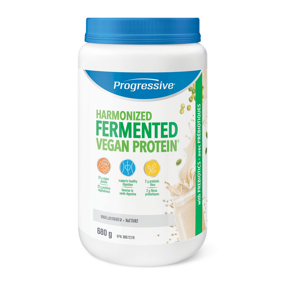 Progressive Harmonized Fermented Vegan Protein Unfla