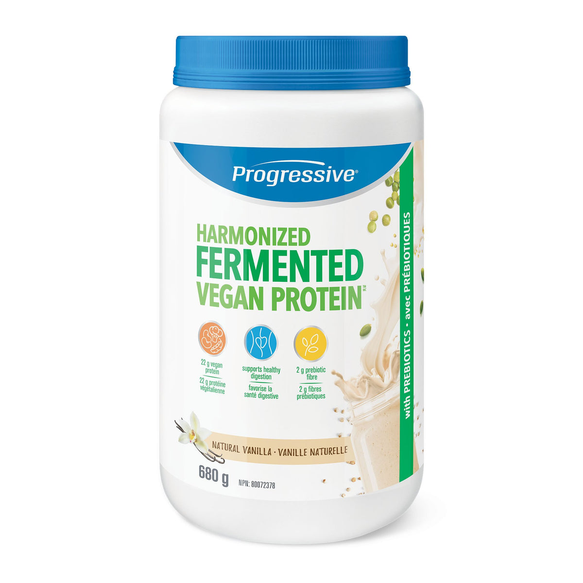 Progressive Harmonized Fermented Vegan Protein Vanil