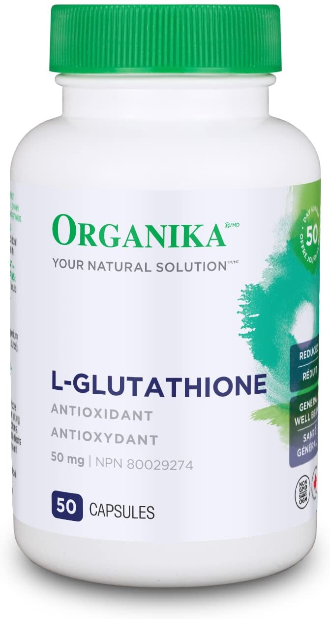 Organika Health Products L-Glutathione [Reduced] 50caps