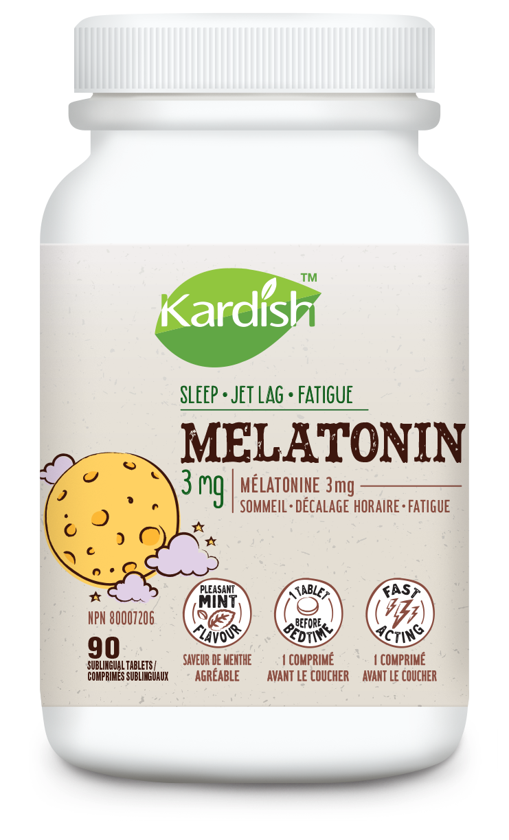 Kardish Melatonin 3 mg 90sub