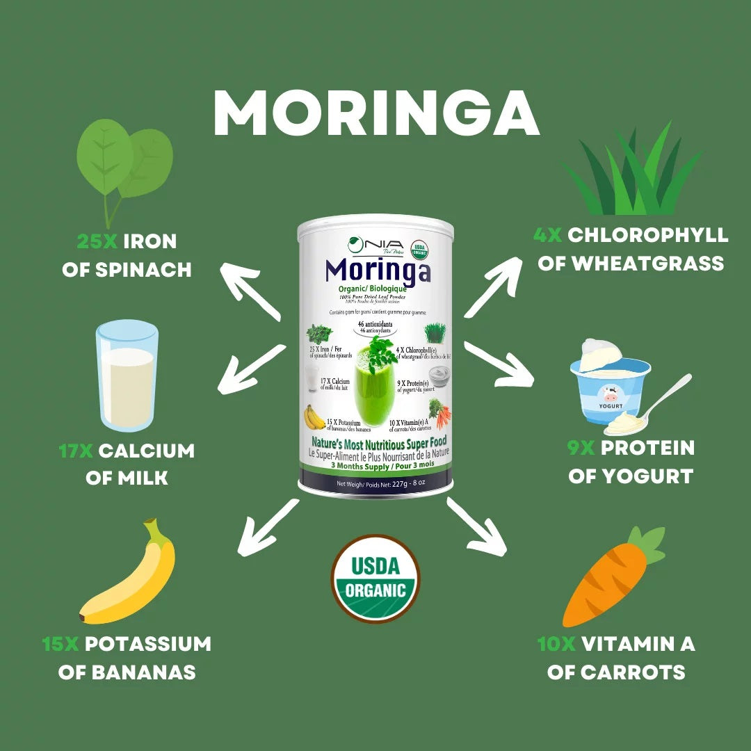 Nia Pure Nature Organic Moringa Powder 227g