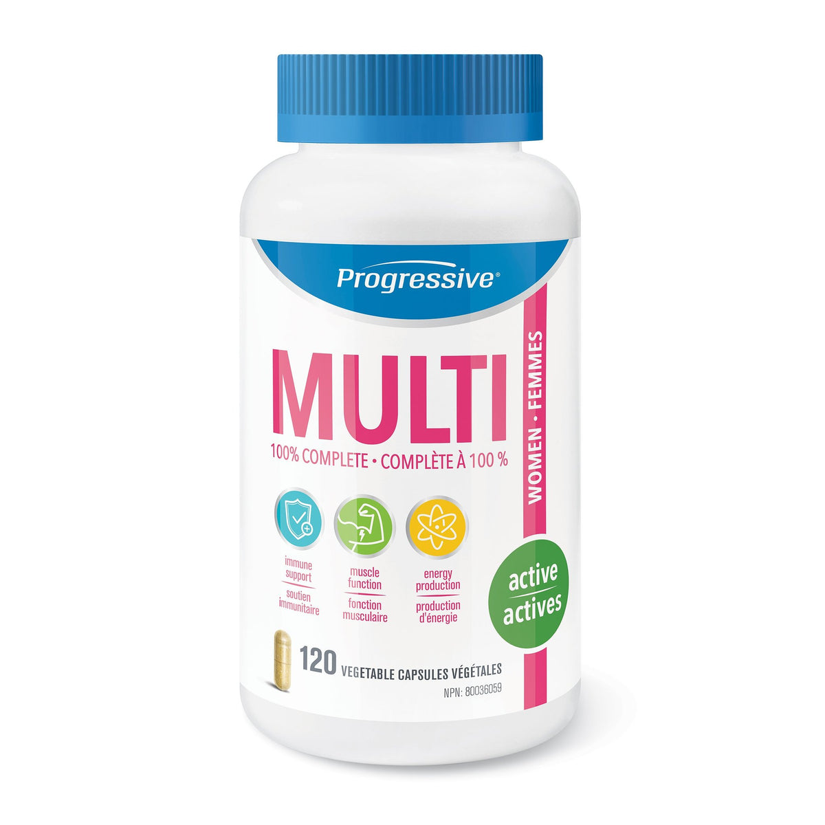 Progressive Multivitamins For Active Women 120caps