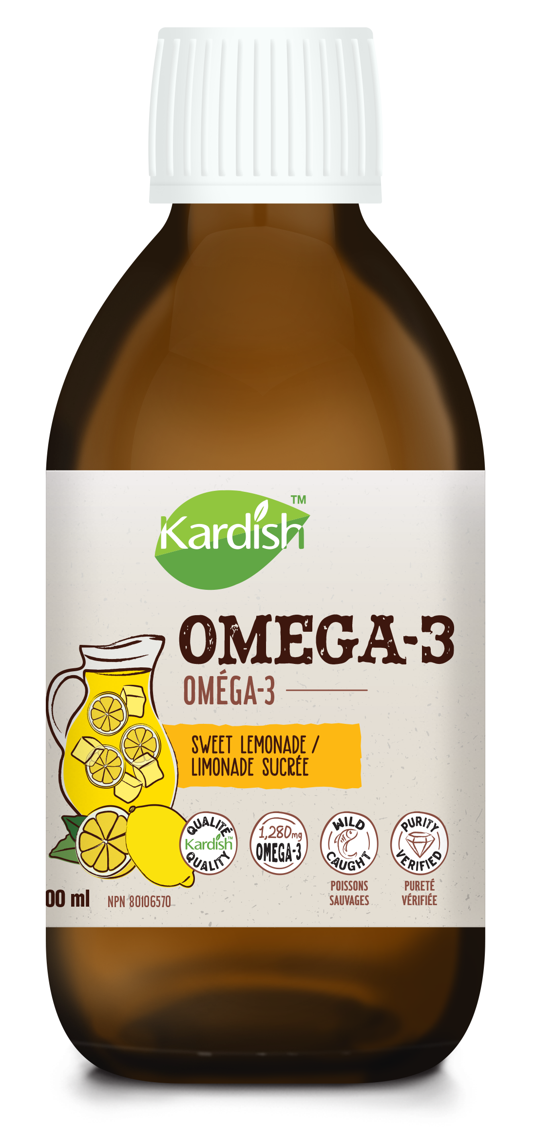 Kardish Omega-3 Sweet Lemonade 500ml