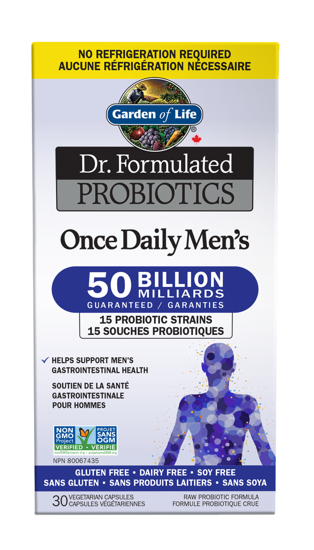 Garden of Life Dr. Formulated  Probiotic Once Daily Men