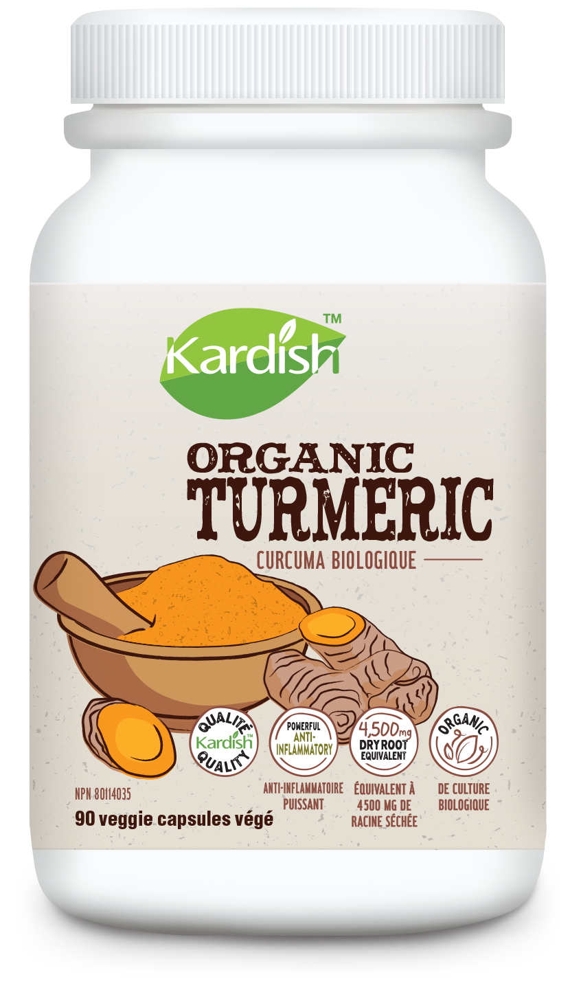 Kardish Organic Turmeric 90 vcap