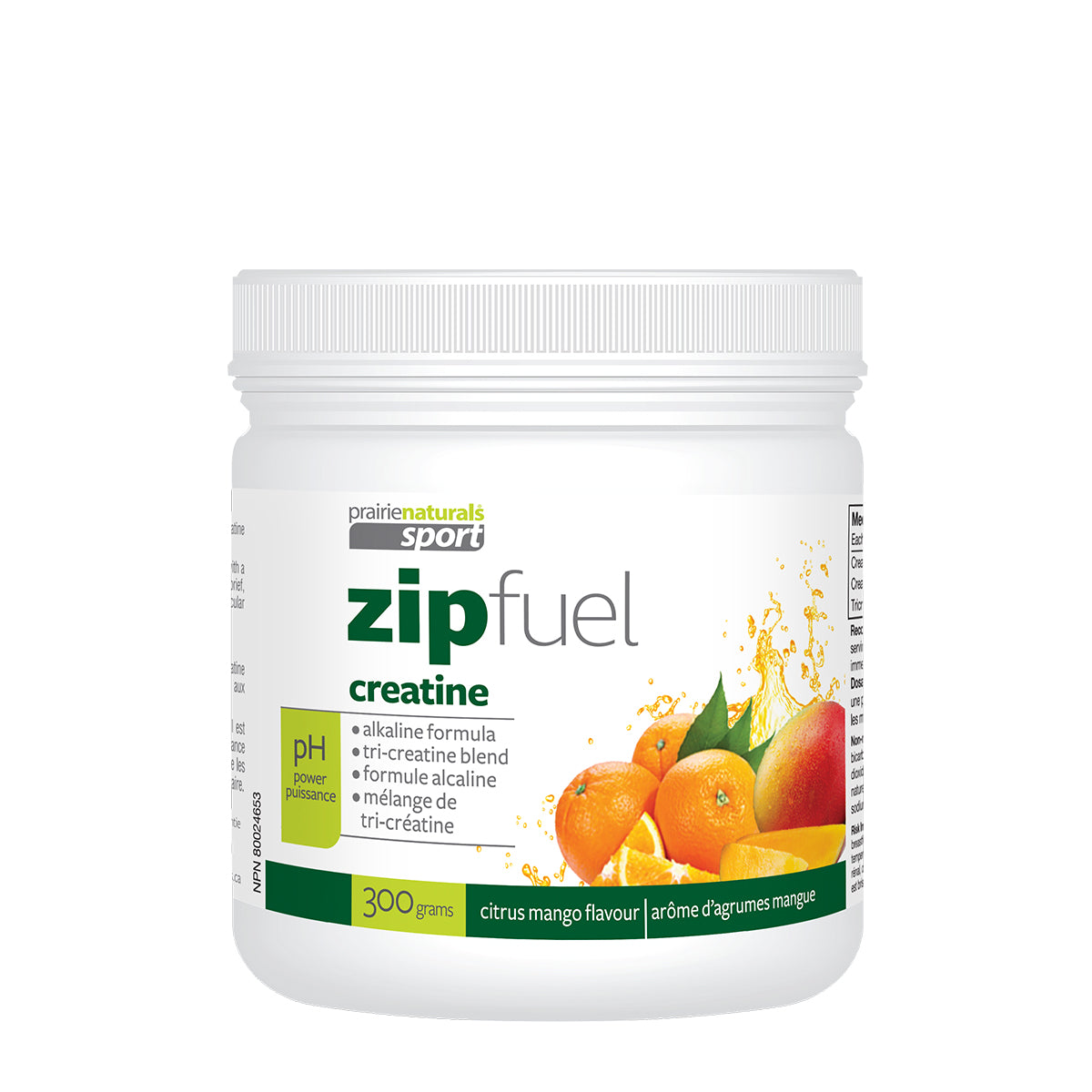 Prairie Naturals Zipfuel Orange Mango Fizz 300g