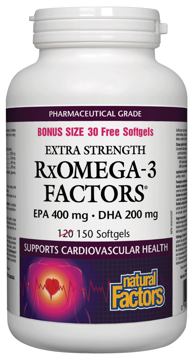 Natural Factors RXOMEGA 3 FACTORS 150sg