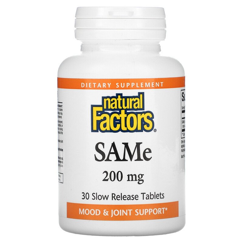 Natural Factors SAMe 200MG 30tabs