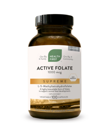 Health First  Active Folate Supreme  100vcaps