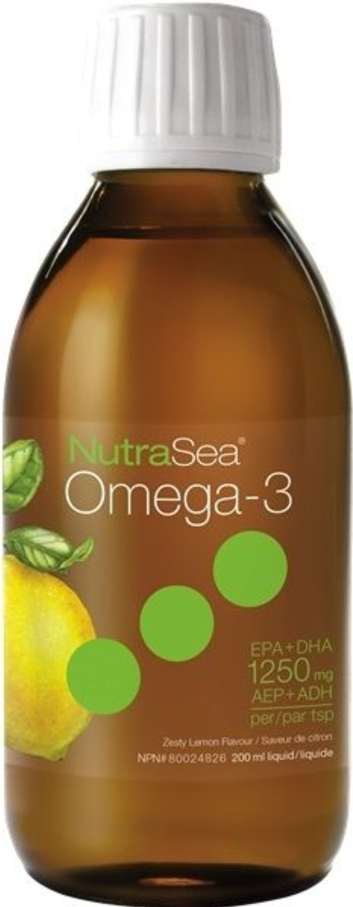 NutraSea Omega-3 Lemon 200ml