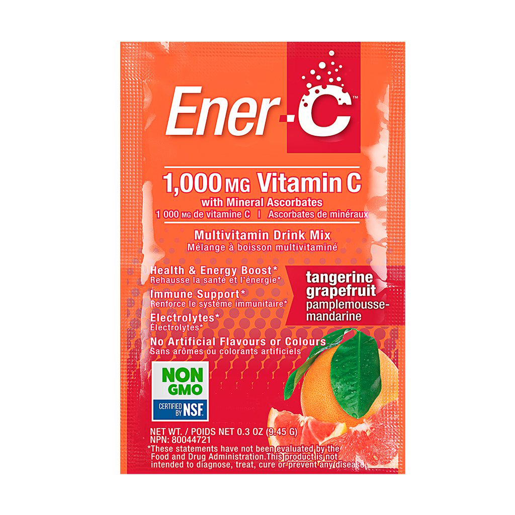 Ener C Effervescent Drink Mix Tangerine Grapefr