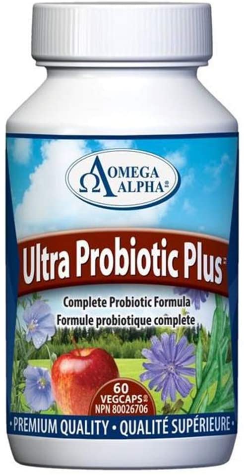 Omega Alpha Ultra Probiotic Plus 60vcaps