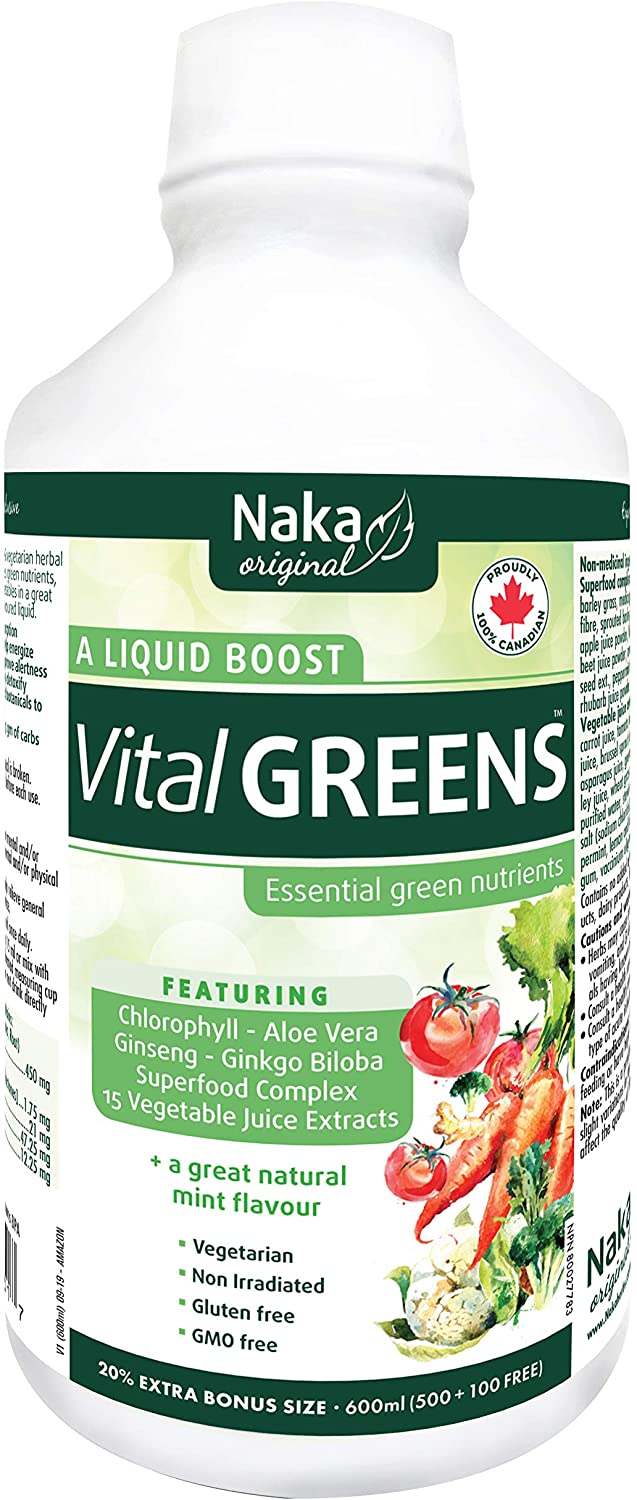 Naka Herbs Vital Greens Liquid 500ml