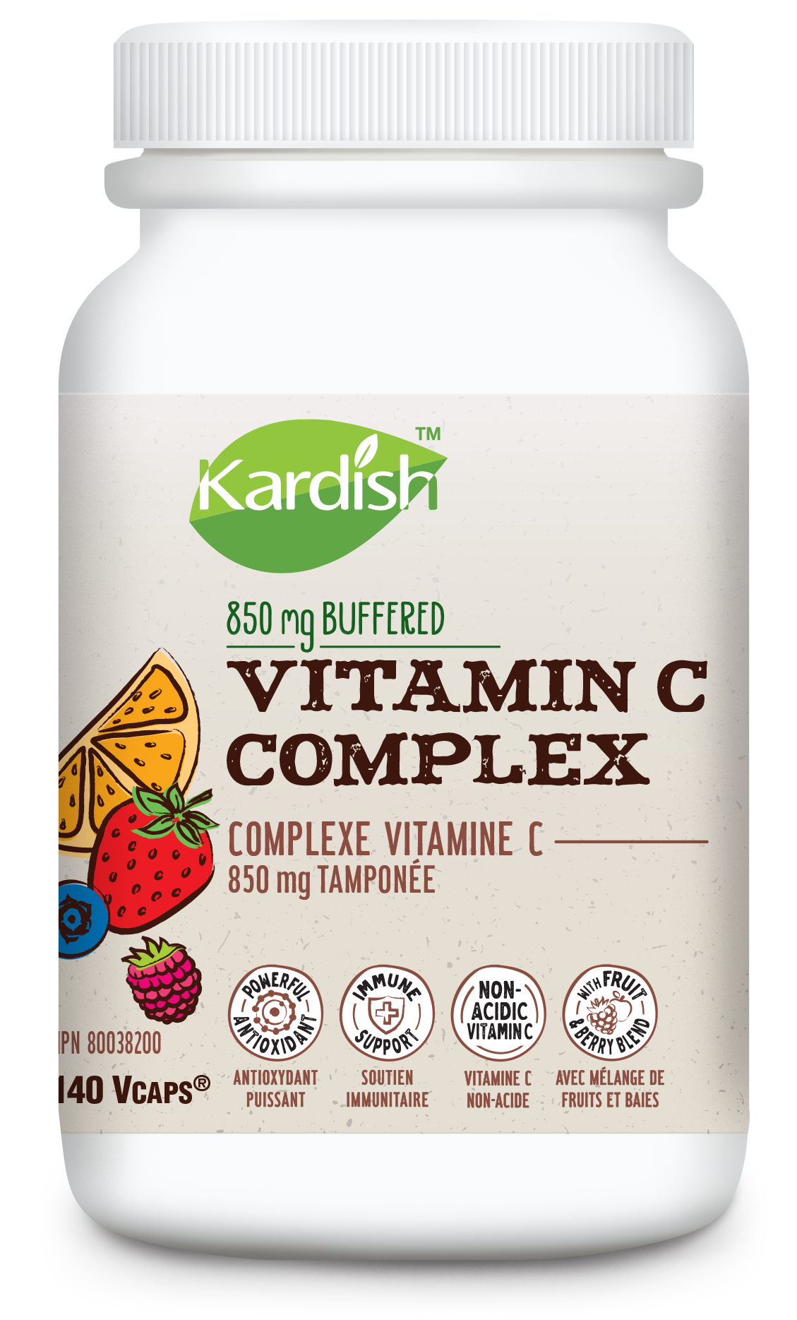 Kardish Vitamin C Complex 140vcap