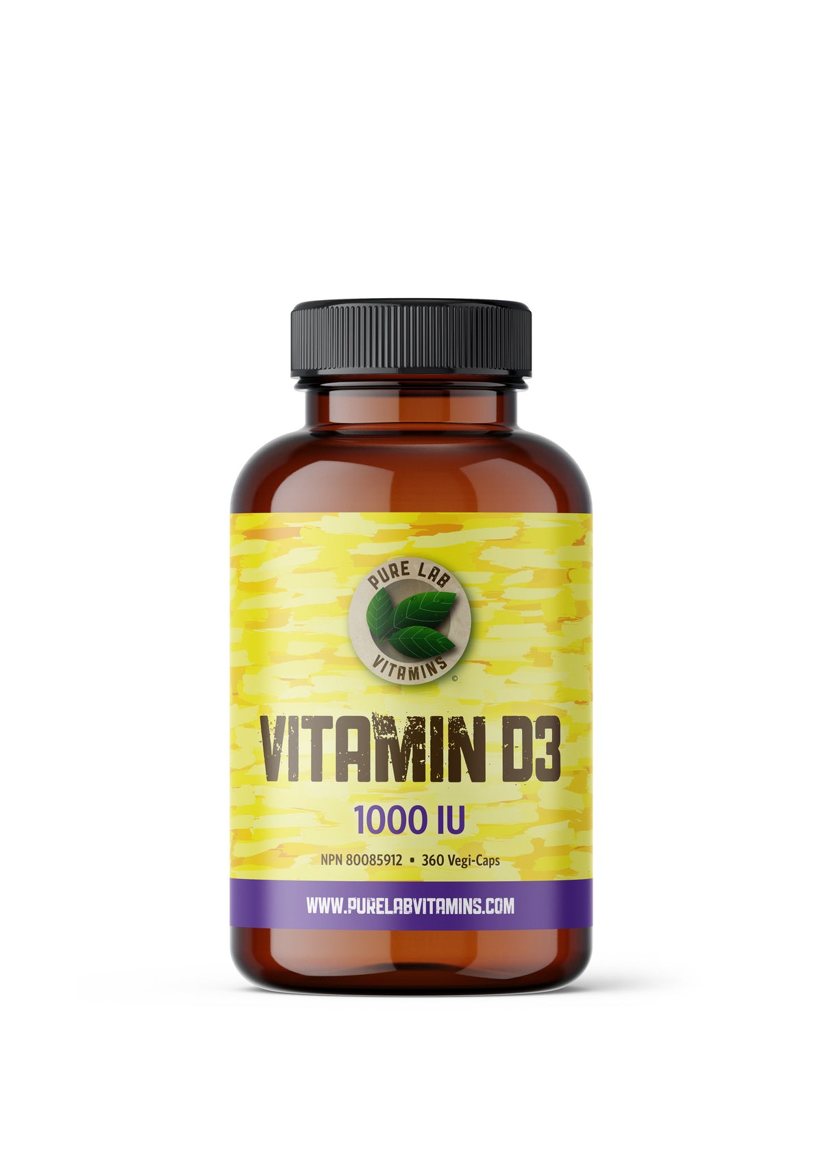 Pure Lab Vitamins Vitamin D 1000iu 360vcaps