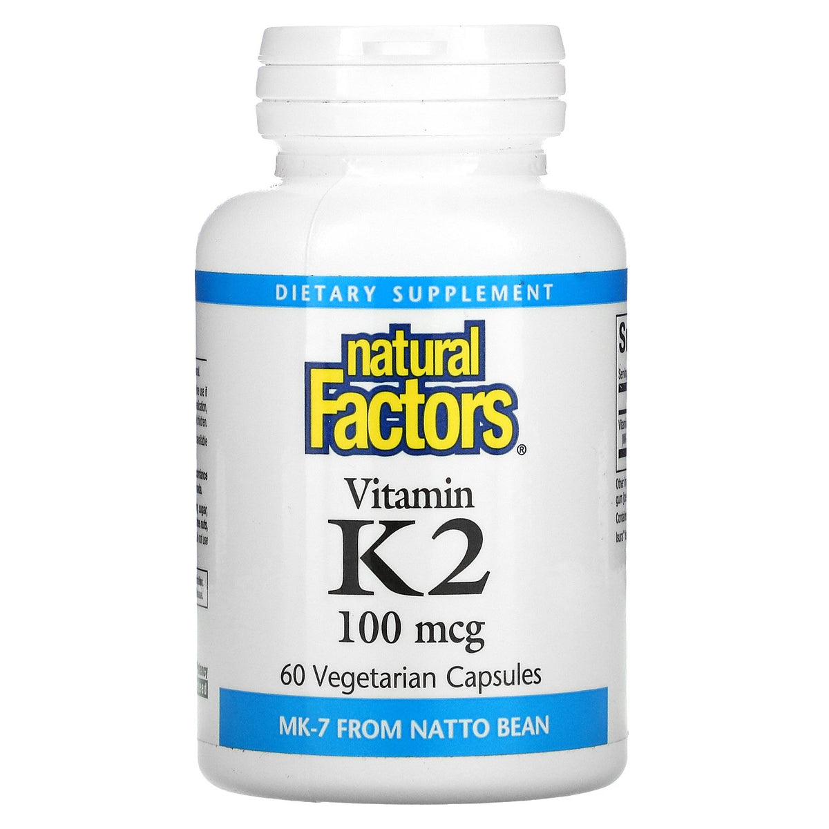 Natural Factors Vitamin K2 60vcaps