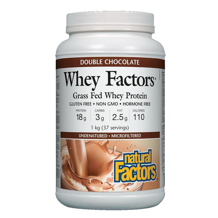 Natural Factors Whey Factors Chocolate 1kg